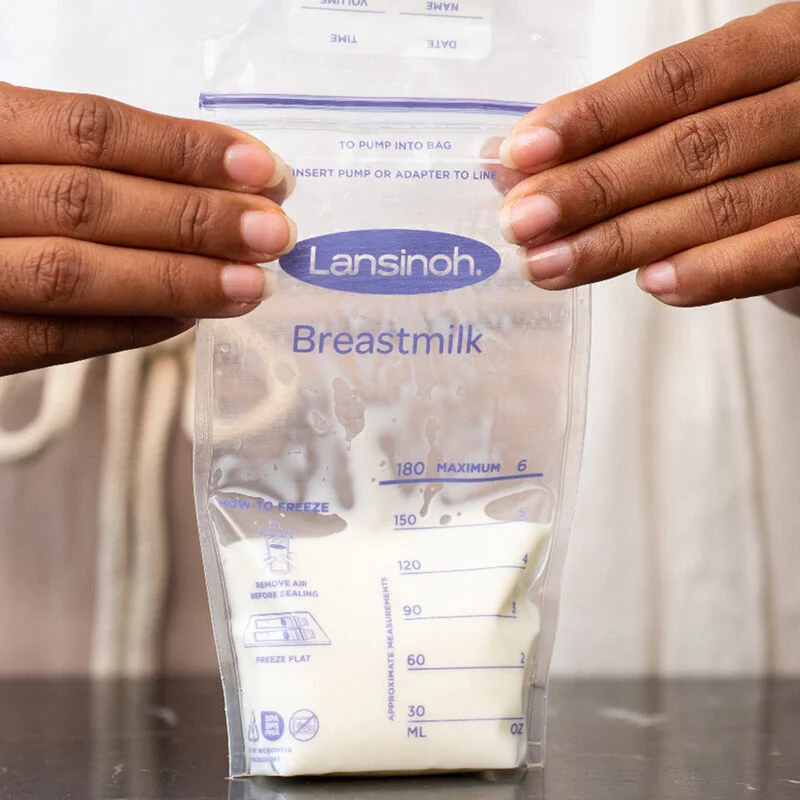 Schützen Sie Muttermilch: Lansinoh Aufbewahrungsbeutel 50 St