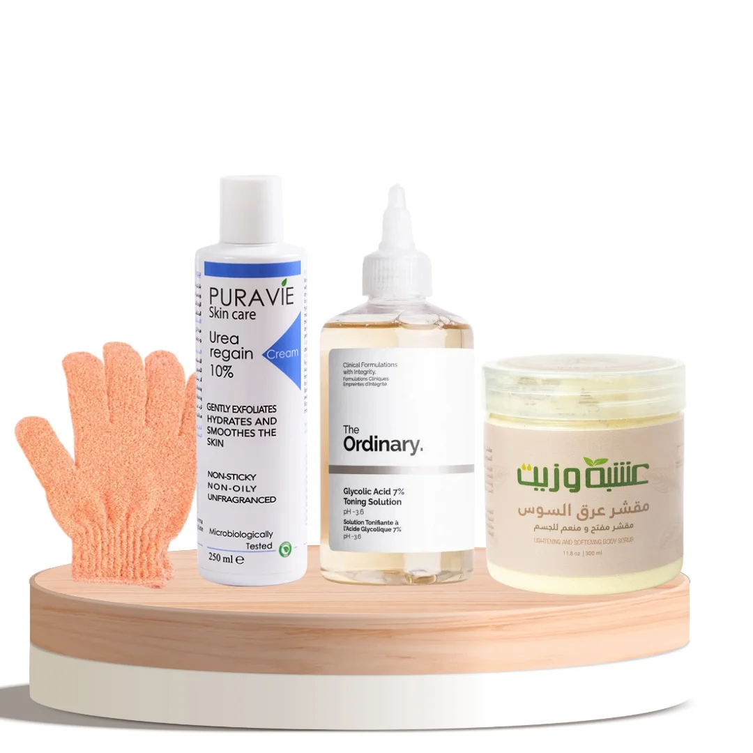 Pore Treatment und Gänsehaut Set - 4 Produkte von Herb and Oil