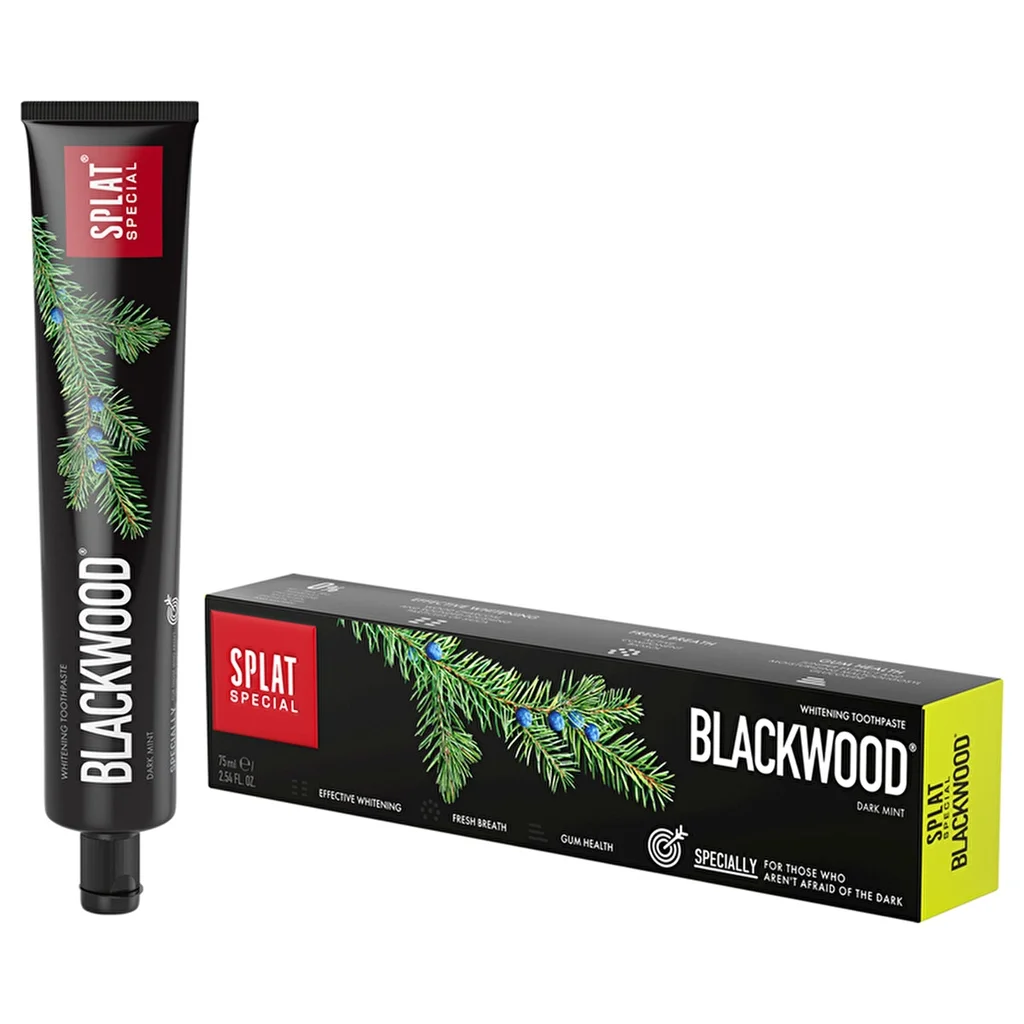 Splat Blackwood Black Toothpaste 75 ml Strong Whitening