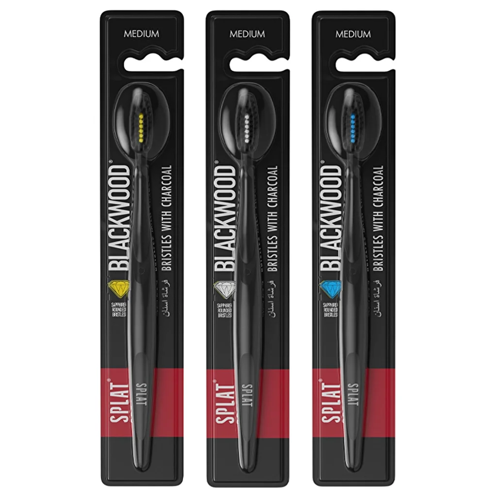 Splat Blackwood Medium Toothbrush