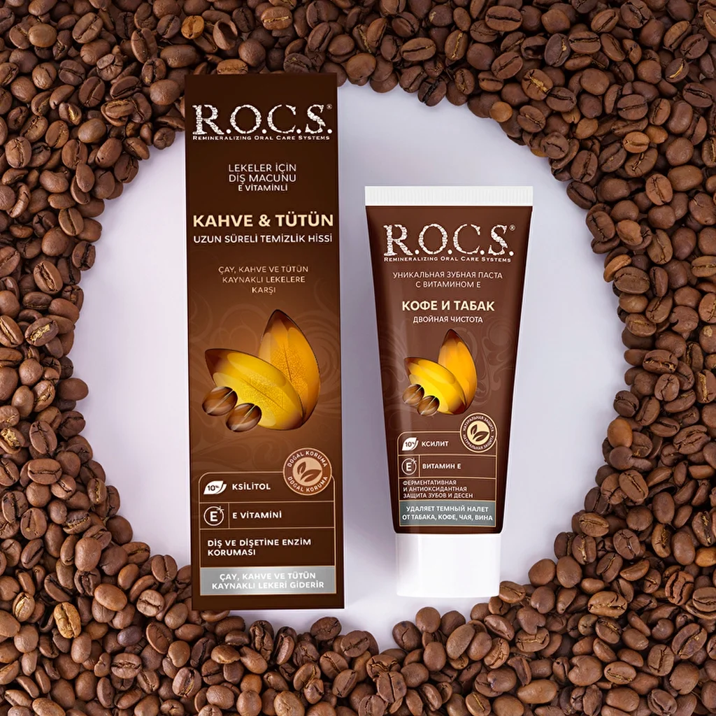 Rocs Anti-stain Toothpaste 60 ml.
