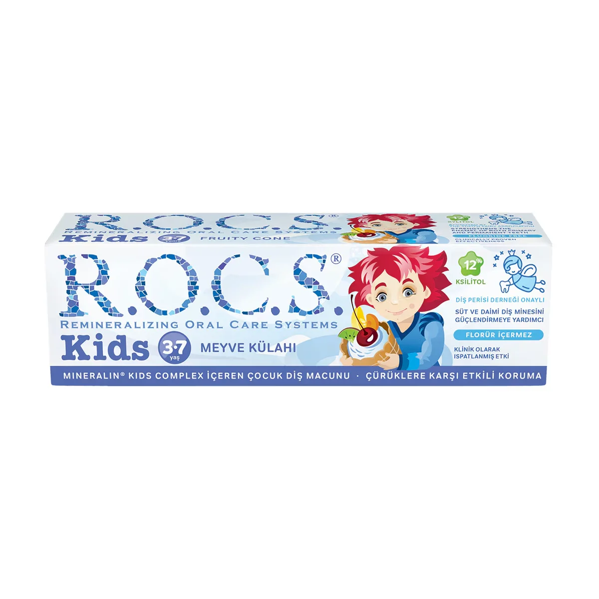 ROCS Kids Fruchtige Zahnpasta 35ml