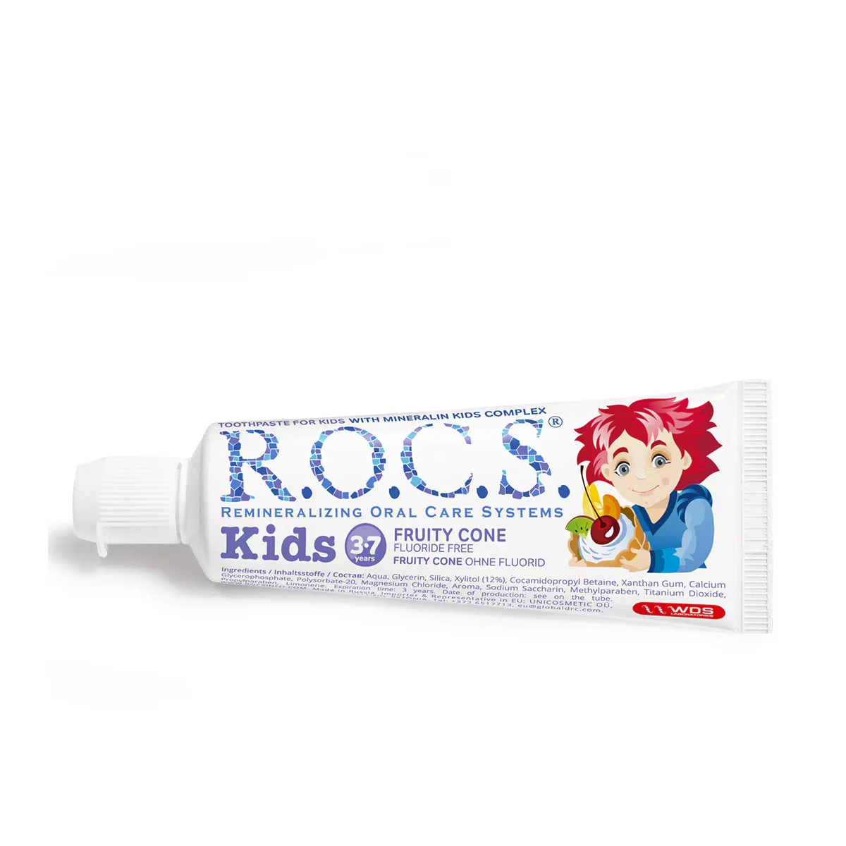 ROCS Kids Fruchtige Zahnpasta 35ml