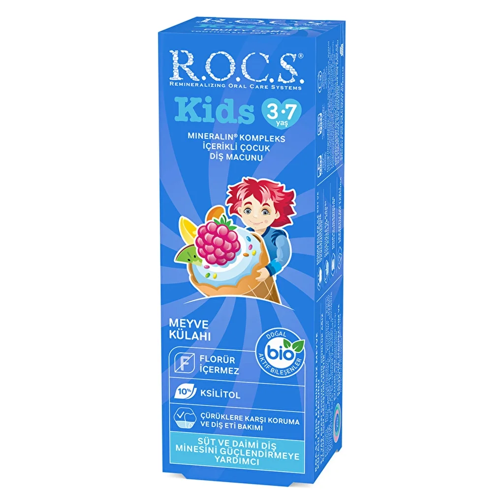 ROCS Kids Fruchtige Zahnpasta 35ml