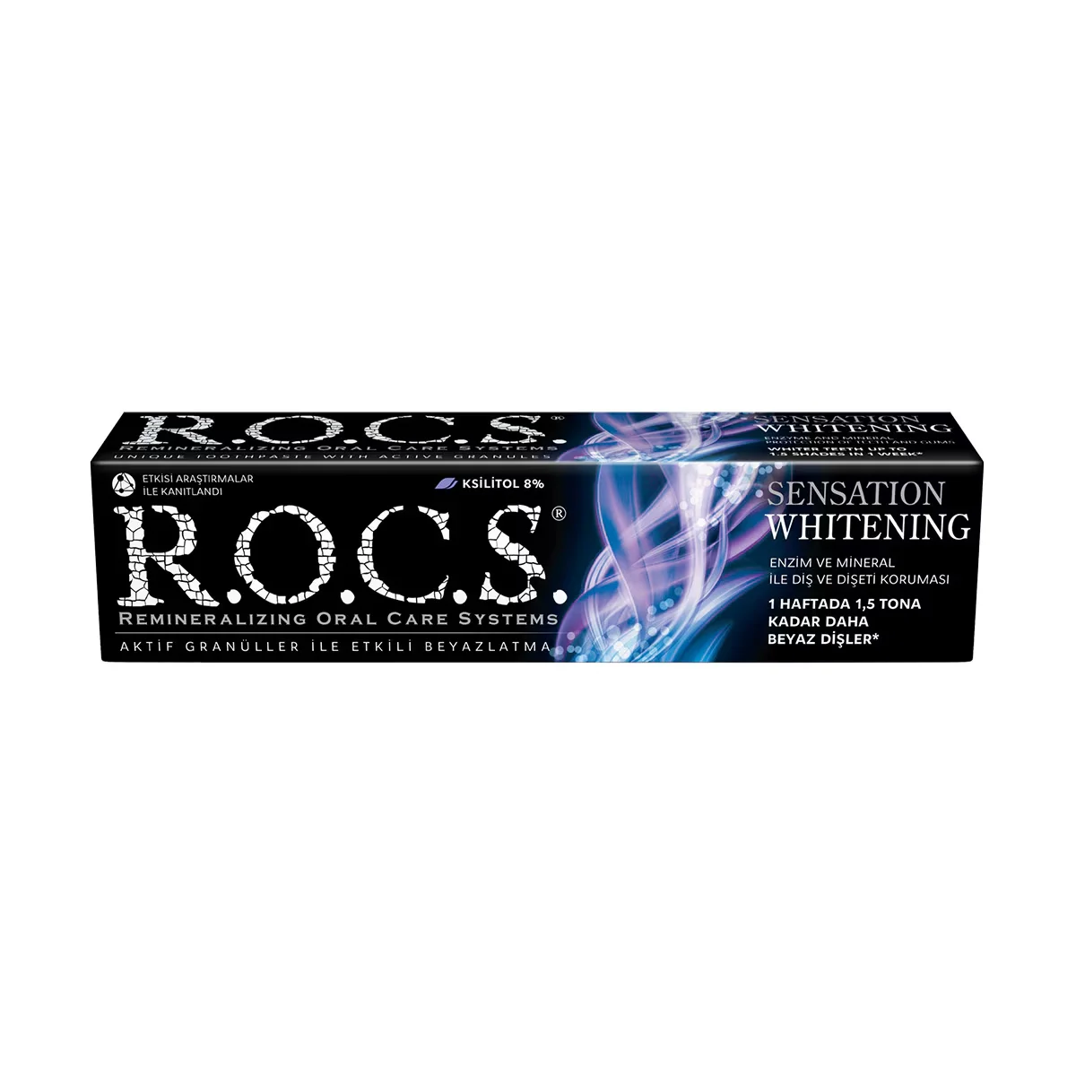 Rocs Sensation Whitening Whitening Shine Toothpaste 60 ml