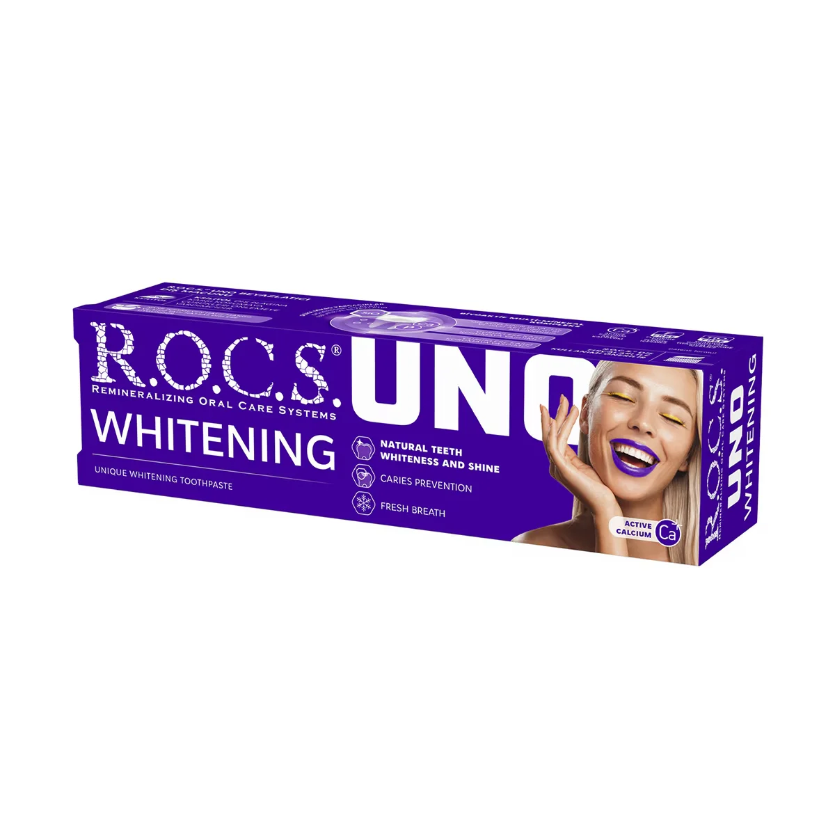 Rocs Uno Whitening Toothpaste 60 ml