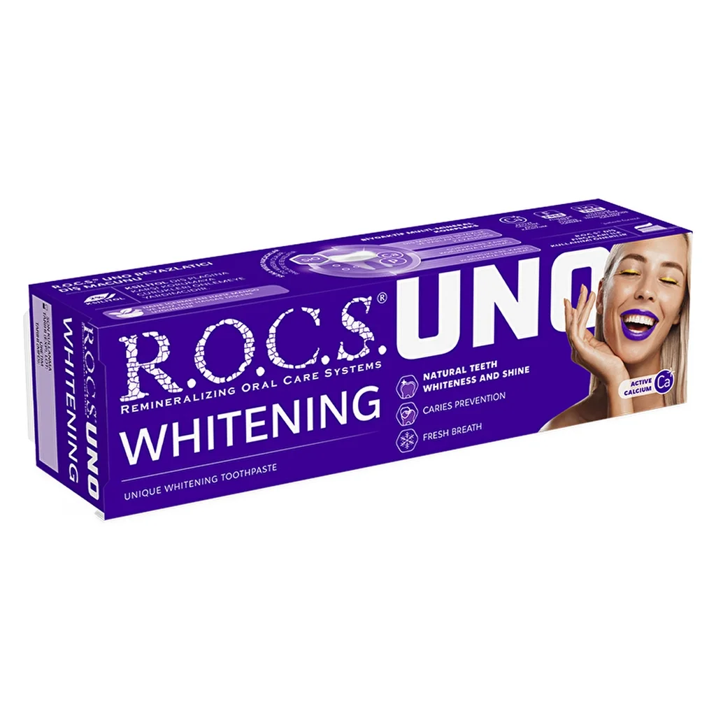 Rocs معجون أسنان روكس أونو لتبييض الأسنان 60 مل