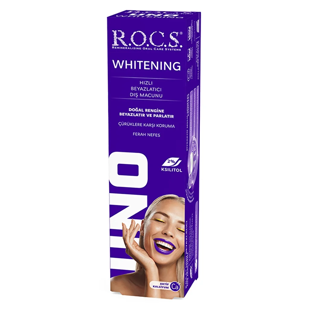 Rocs معجون أسنان روكس أونو لتبييض الأسنان 60 مل