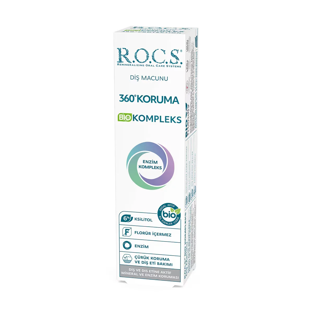 Rocs معجون أسنان روكس بيو كومبلكس 360 للحماية 75 مل