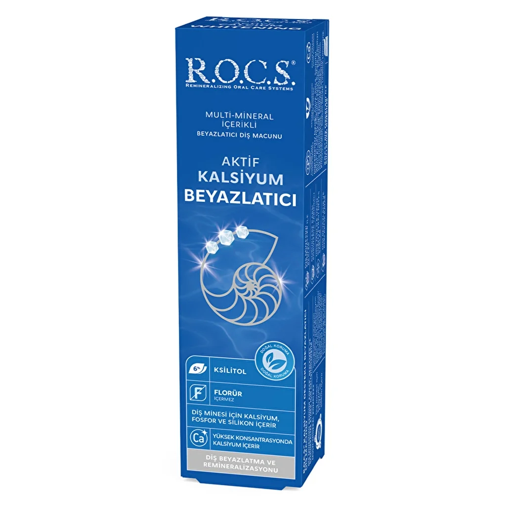 ROCS Active Calcium Whitening Zahnpasta 75ml