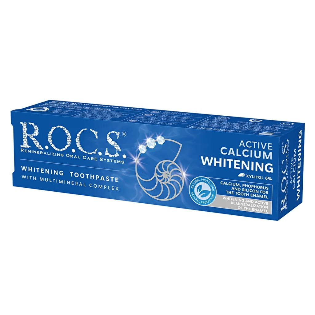 ROCS Active Calcium Whitening Zahnpasta 75ml