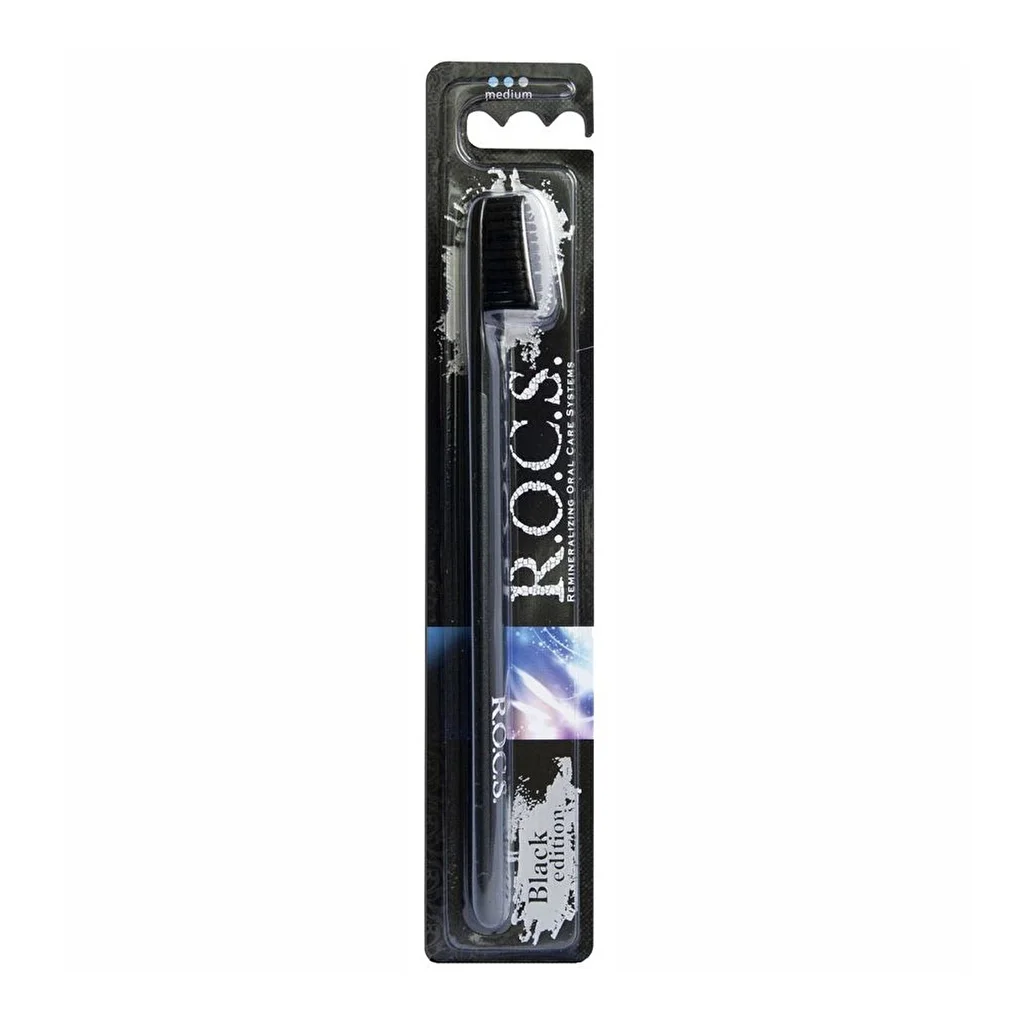 Rocs Black Edition Toothbrush Medium