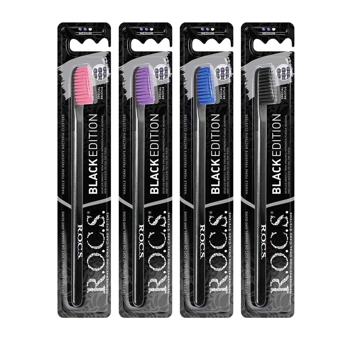 Rocs Black Edition Toothbrush Medium