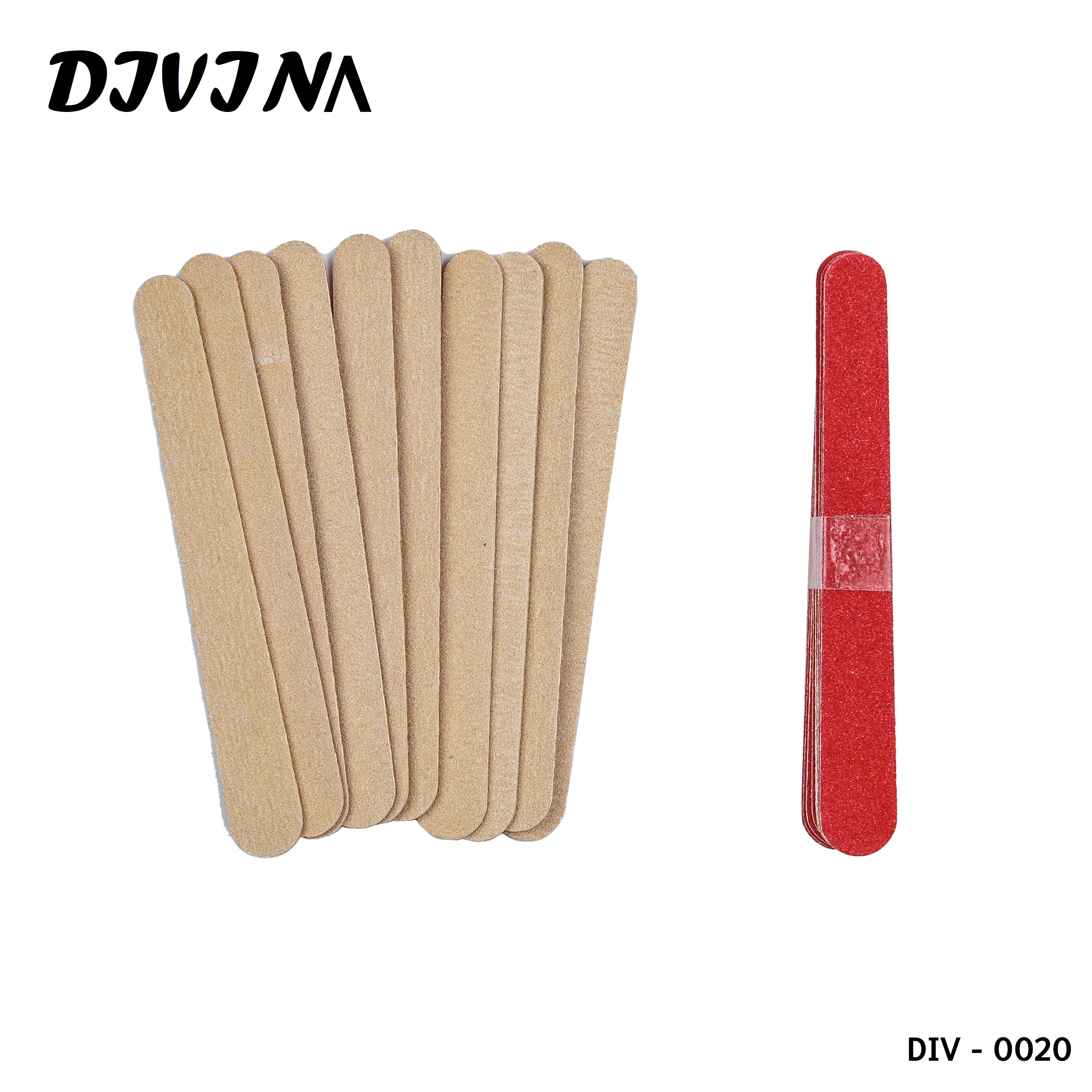 5-Piece Wooden Nail Buffer by Divina DIV-0020