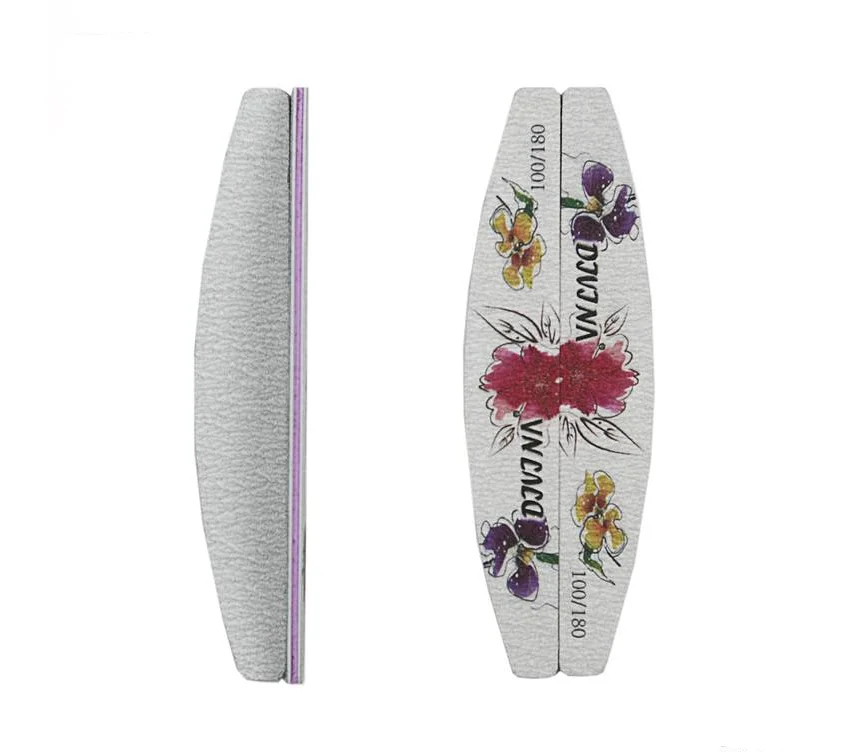 Divina White Pink Nail File DIV-0129