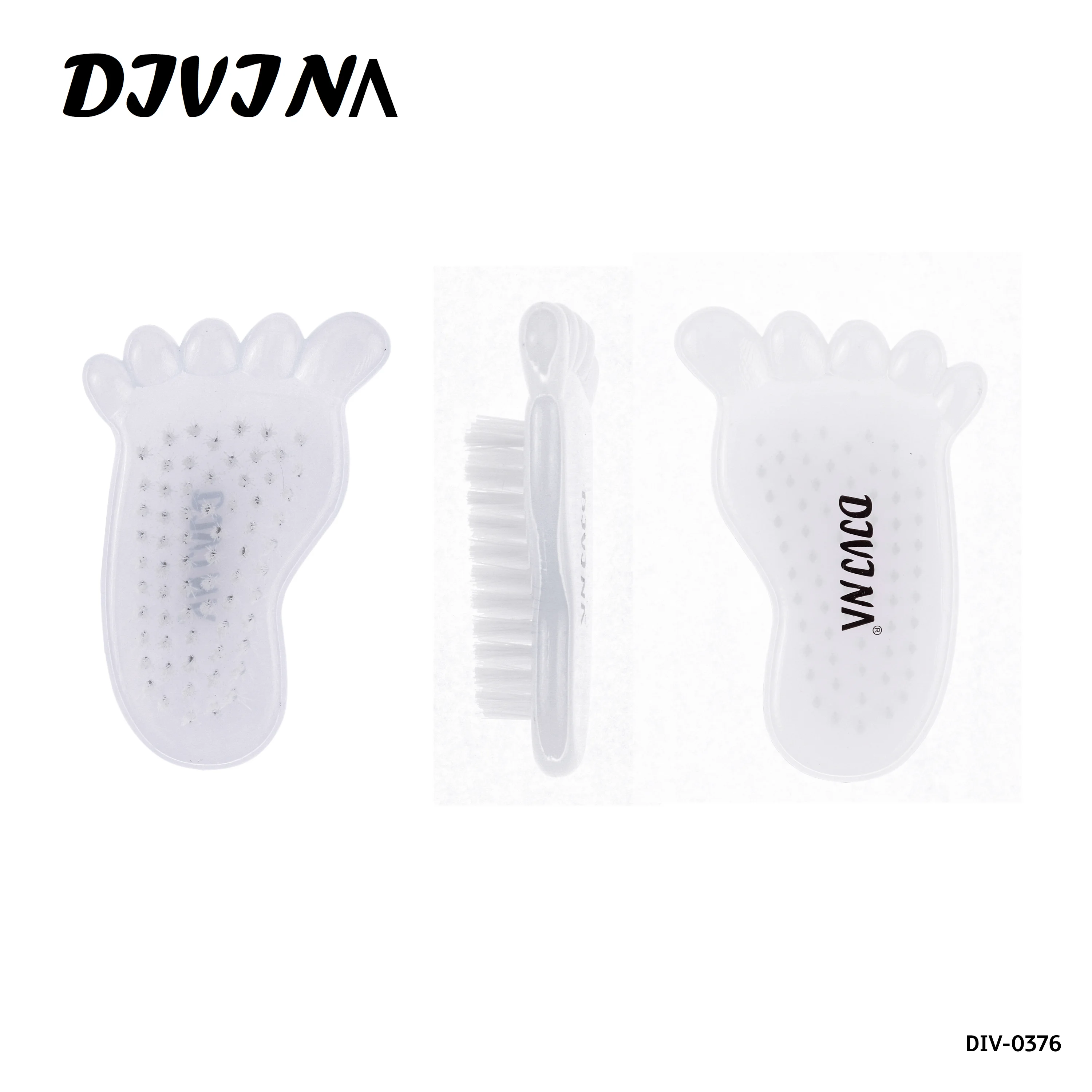 Divina Blue Foot Brush DIV-376
