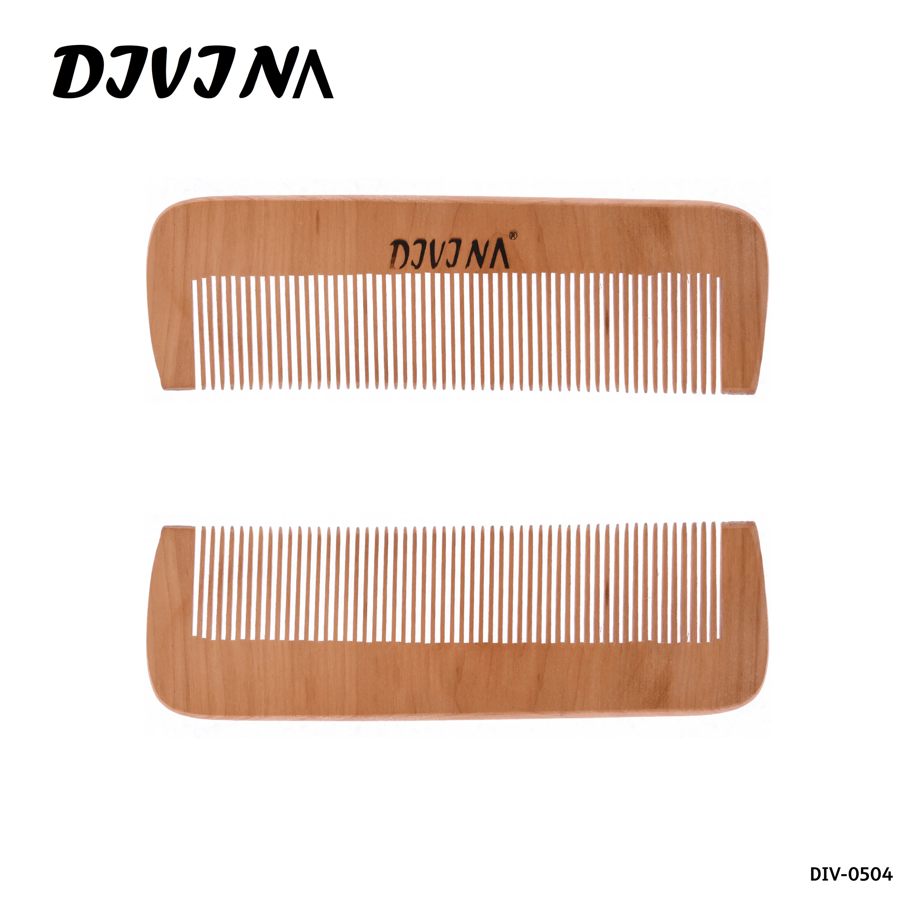Divina Wooden Hair Comb DIV-504