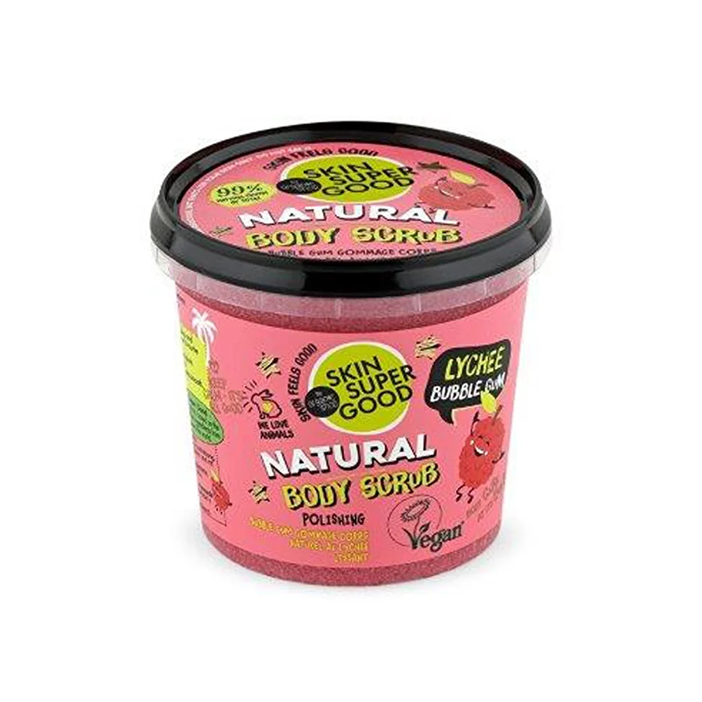 Organic Shop Lychee & Bubble Gum Body Scrub 360 ml