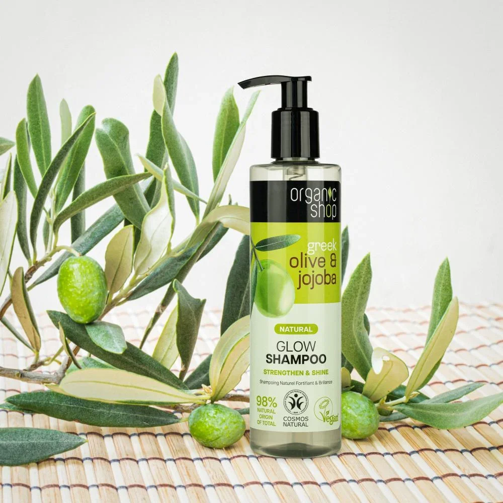 Bio-Shop Oliven- und Jojoba-Shampoo 280 ml von Organic Shop