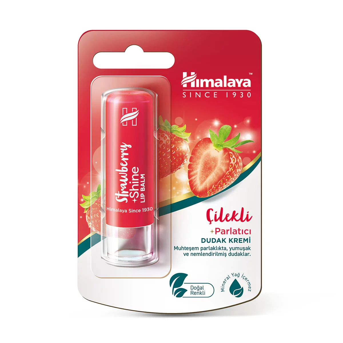 Бальзам для губ Хималая клубничный 4,5 г