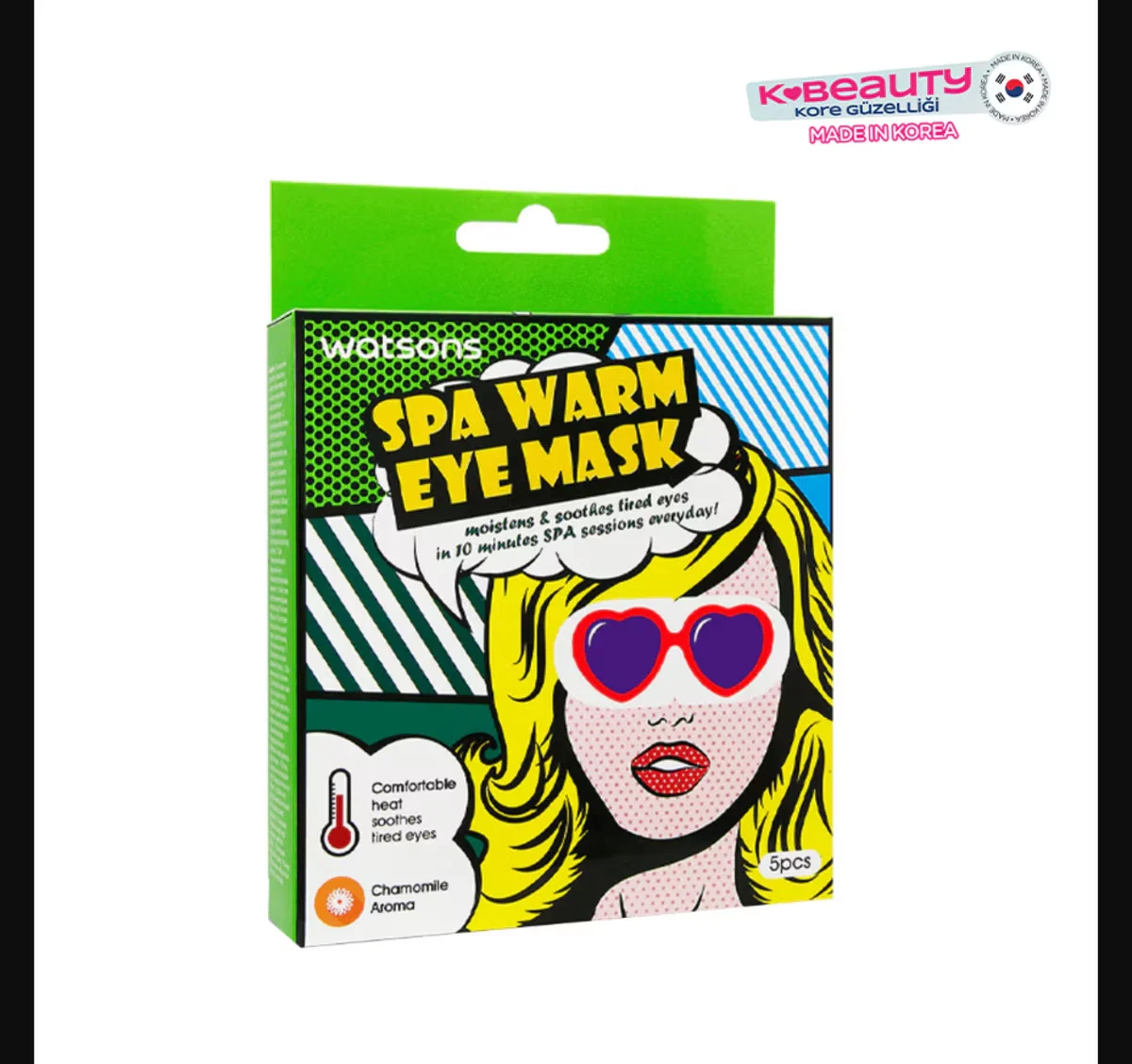 Watsons Spa Warming Chamomile Eye Mask 1 pcs