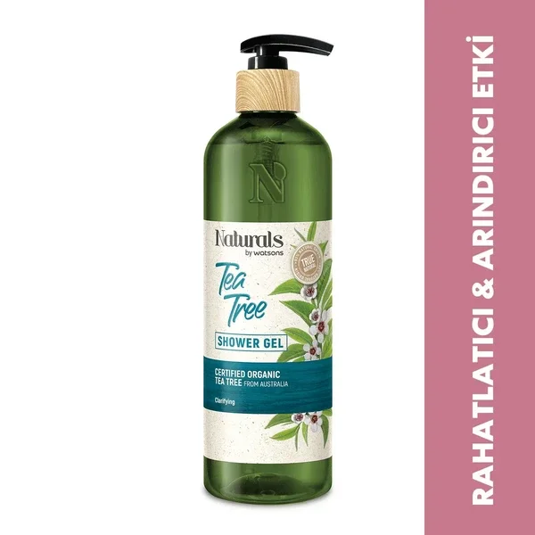 Гель для душа с маслом чайного дерева 490 мл от Naturals By Watsons