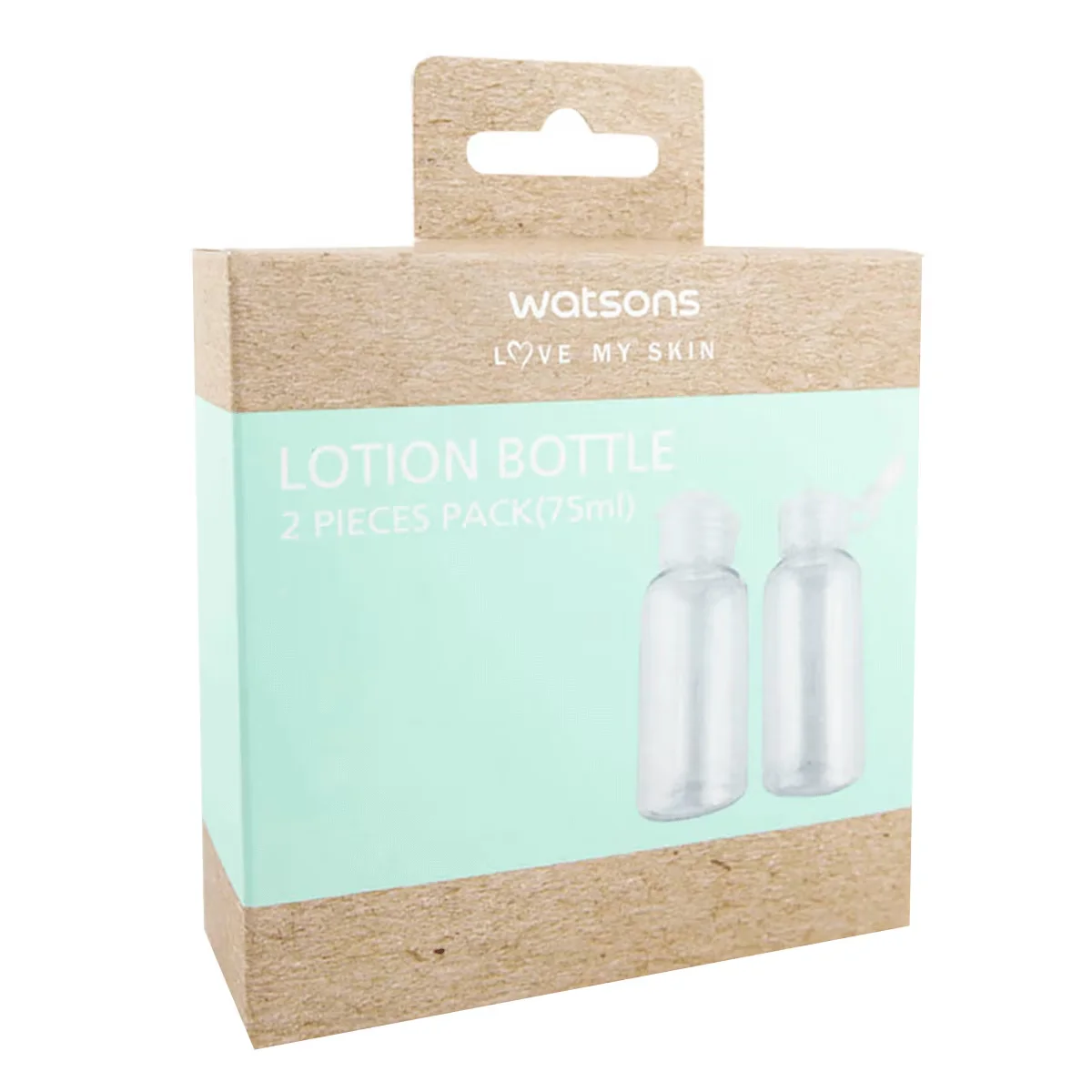 Watsons 2-teiliges Lotionflaschen-Set - Reisefreundlich &amp; Langlebig