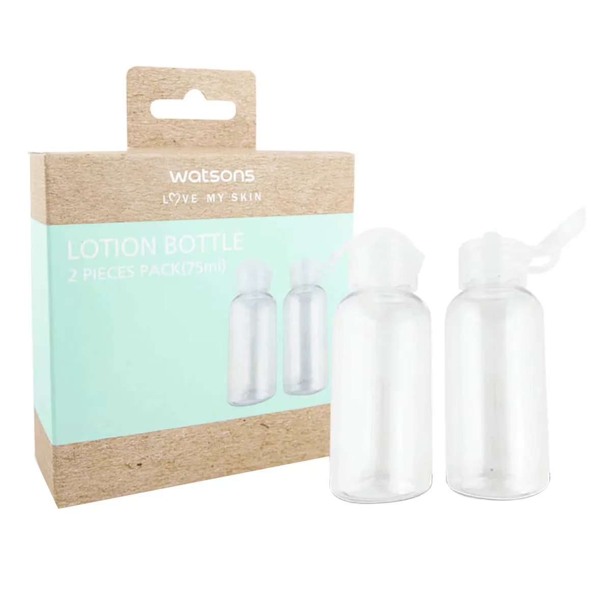 Watsons 2-teiliges Lotionflaschen-Set - Reisefreundlich &amp; Langlebig