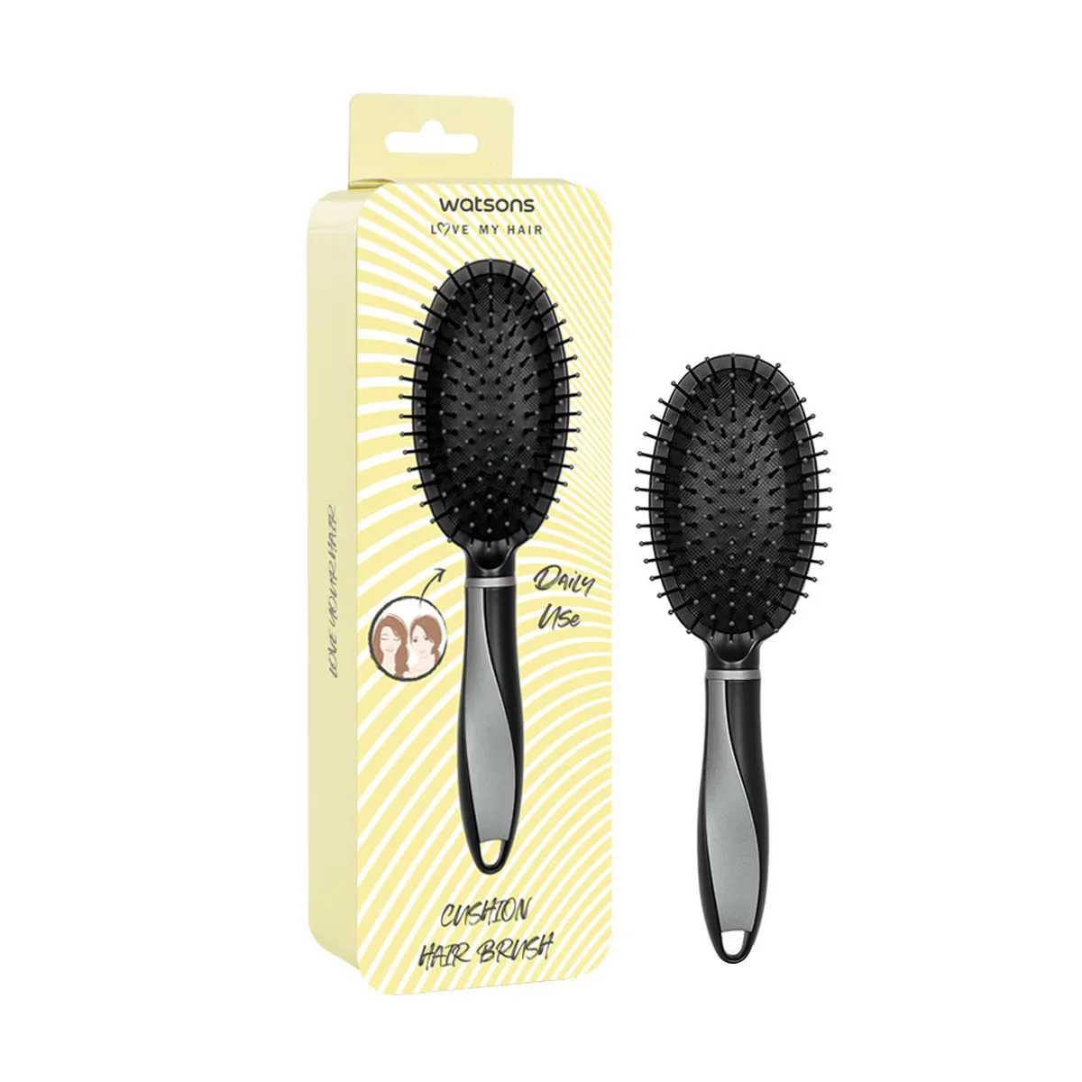 Watsons فرشاة شعر واتسونز سهلة الإمساك