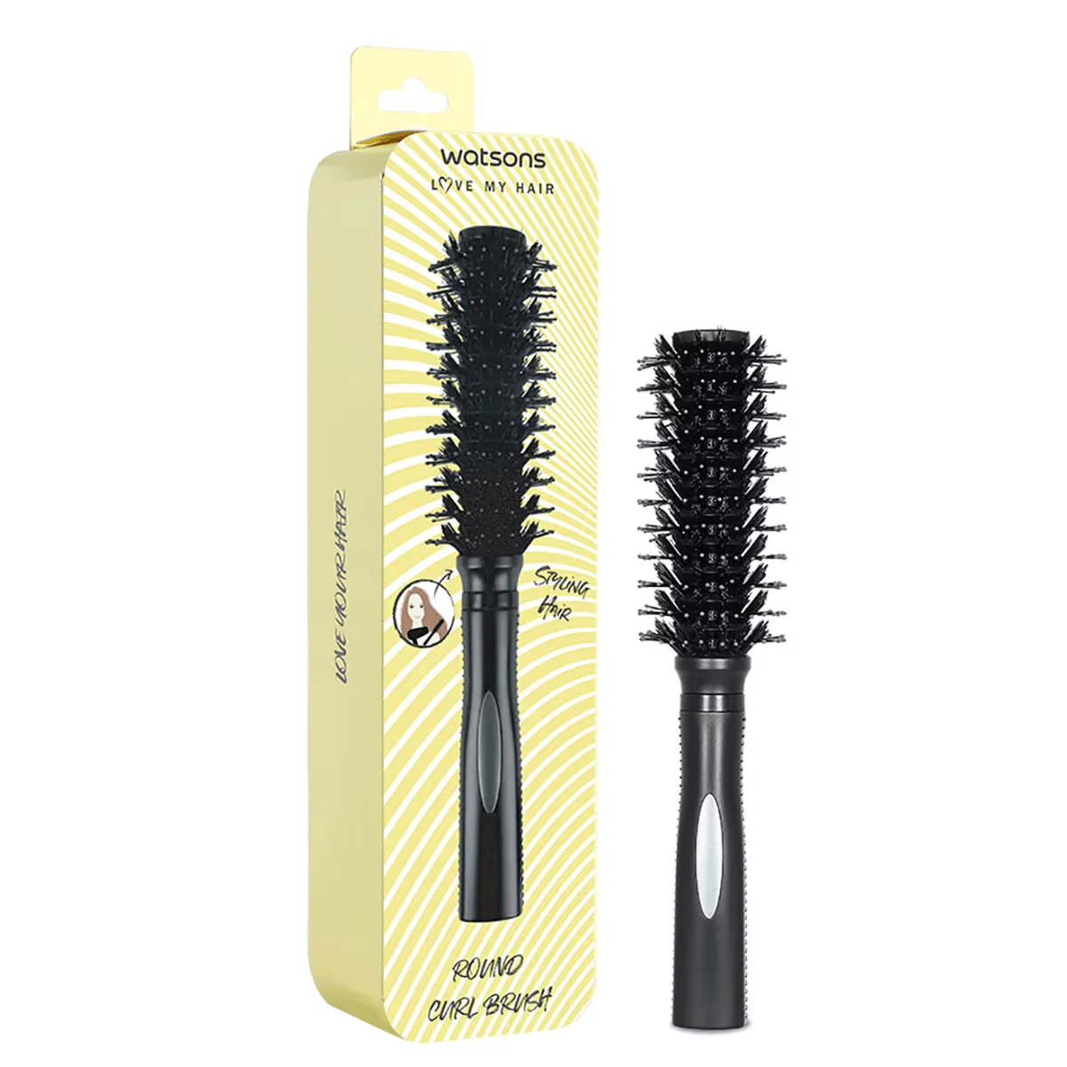 Watsons فرشاة الشعر المستديرة واتسونز