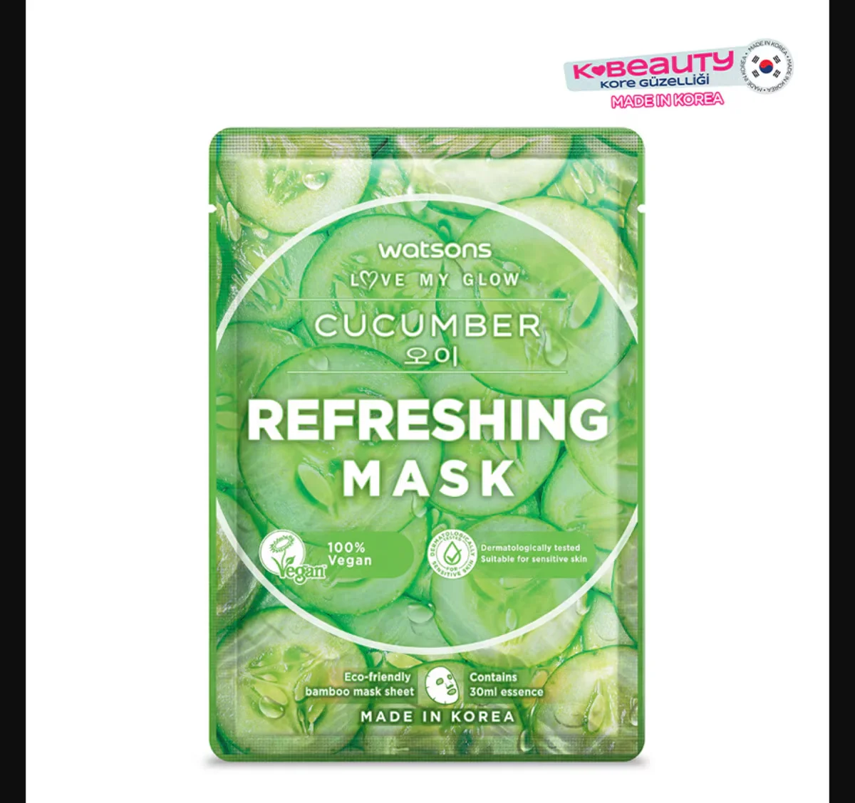 Watsons Fruity Mask Cucumber Refresher 1 pcs