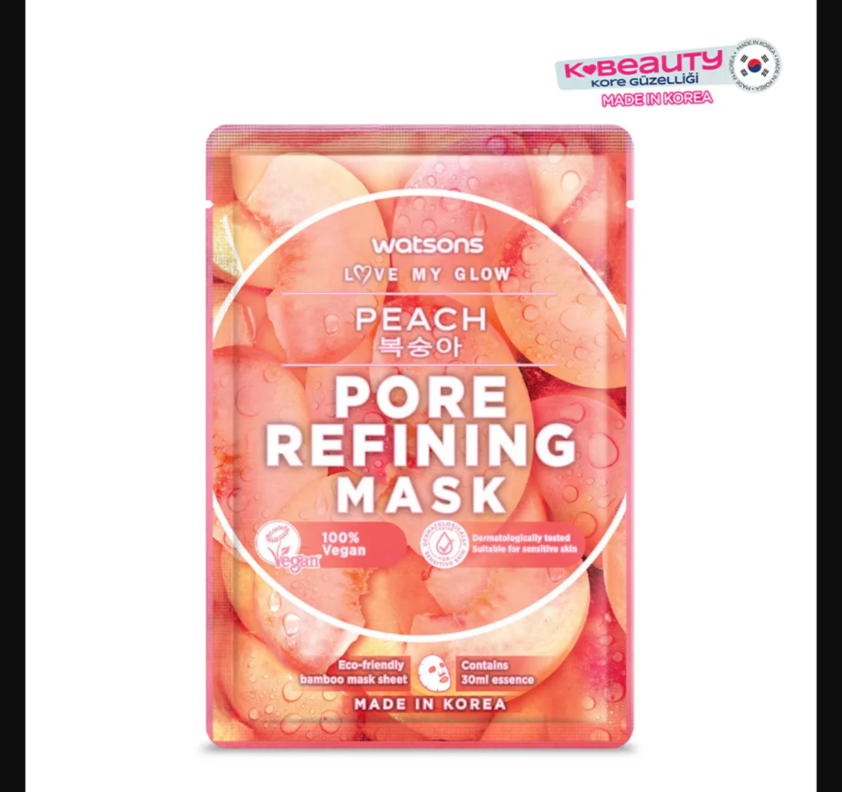Watsons Fruity Mask Peach Pore Tightener 1 pcs