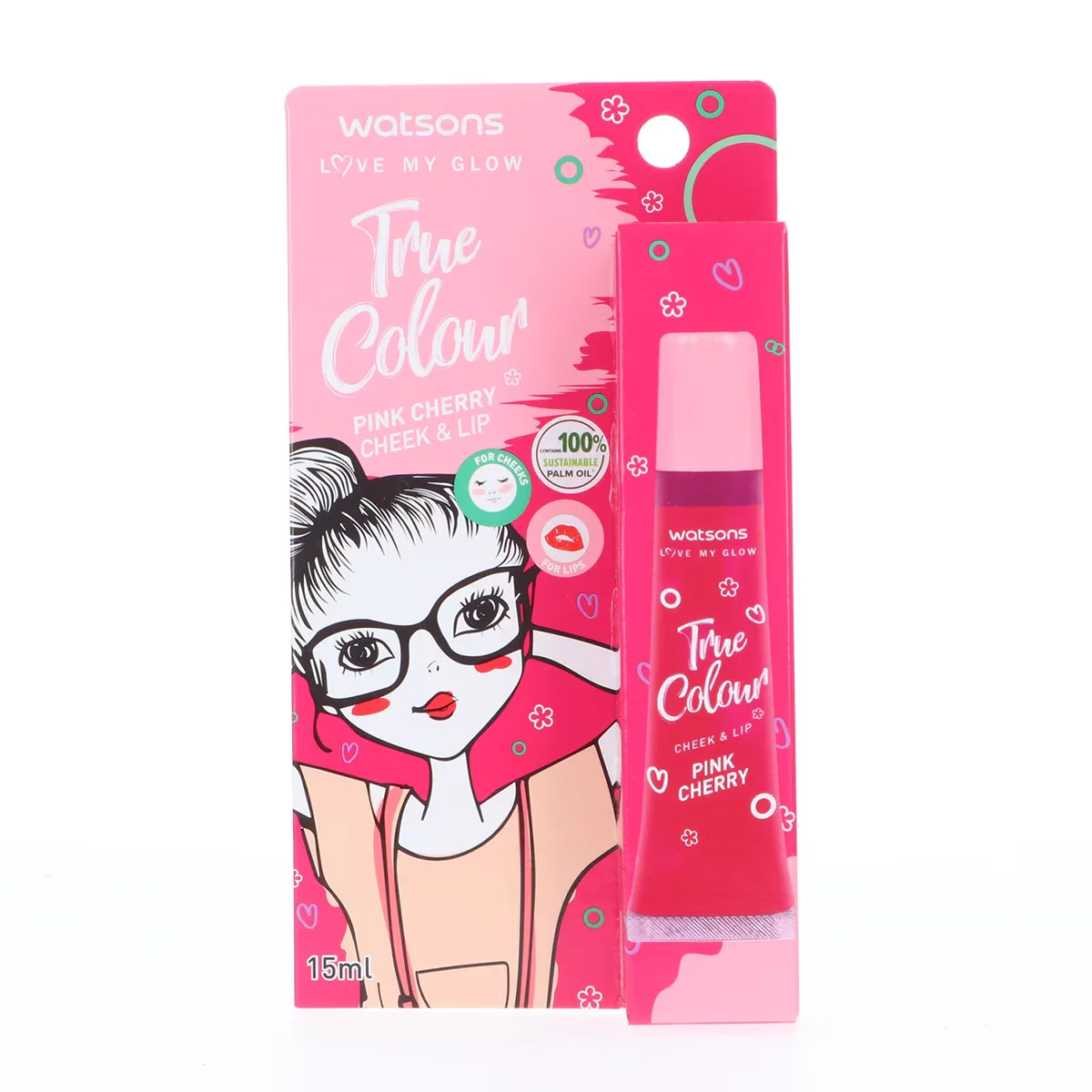 Watsons True Color Cheek & Lip Pink Cherry