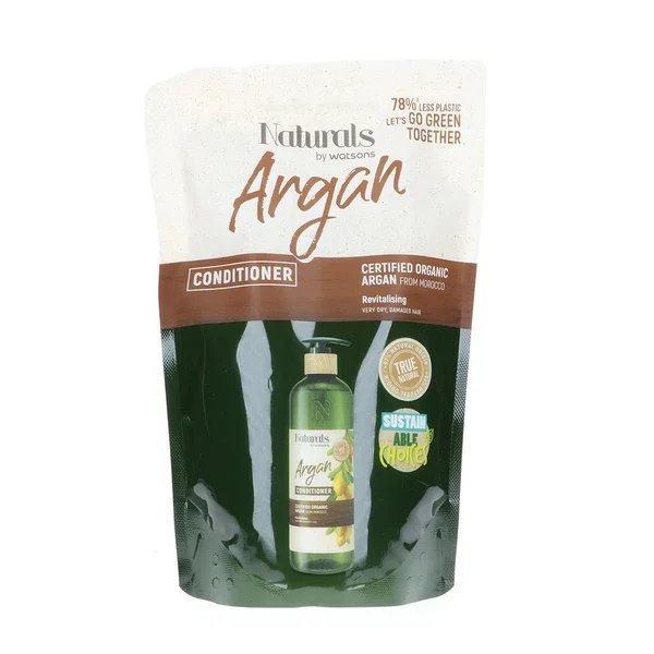 Naturals By Watsons Argan Conditioner Refill 450 ml