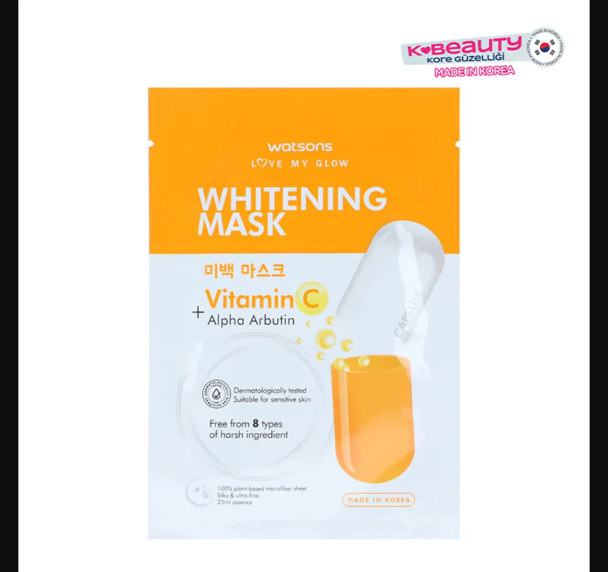 Watsons Brightening Vitamin Capsule Mask - Orange