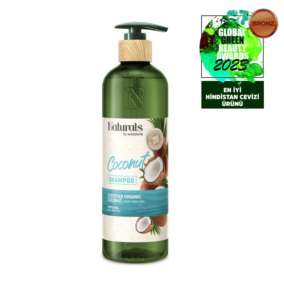 Naturals By Watsons Shampoo Coconut 490 ml