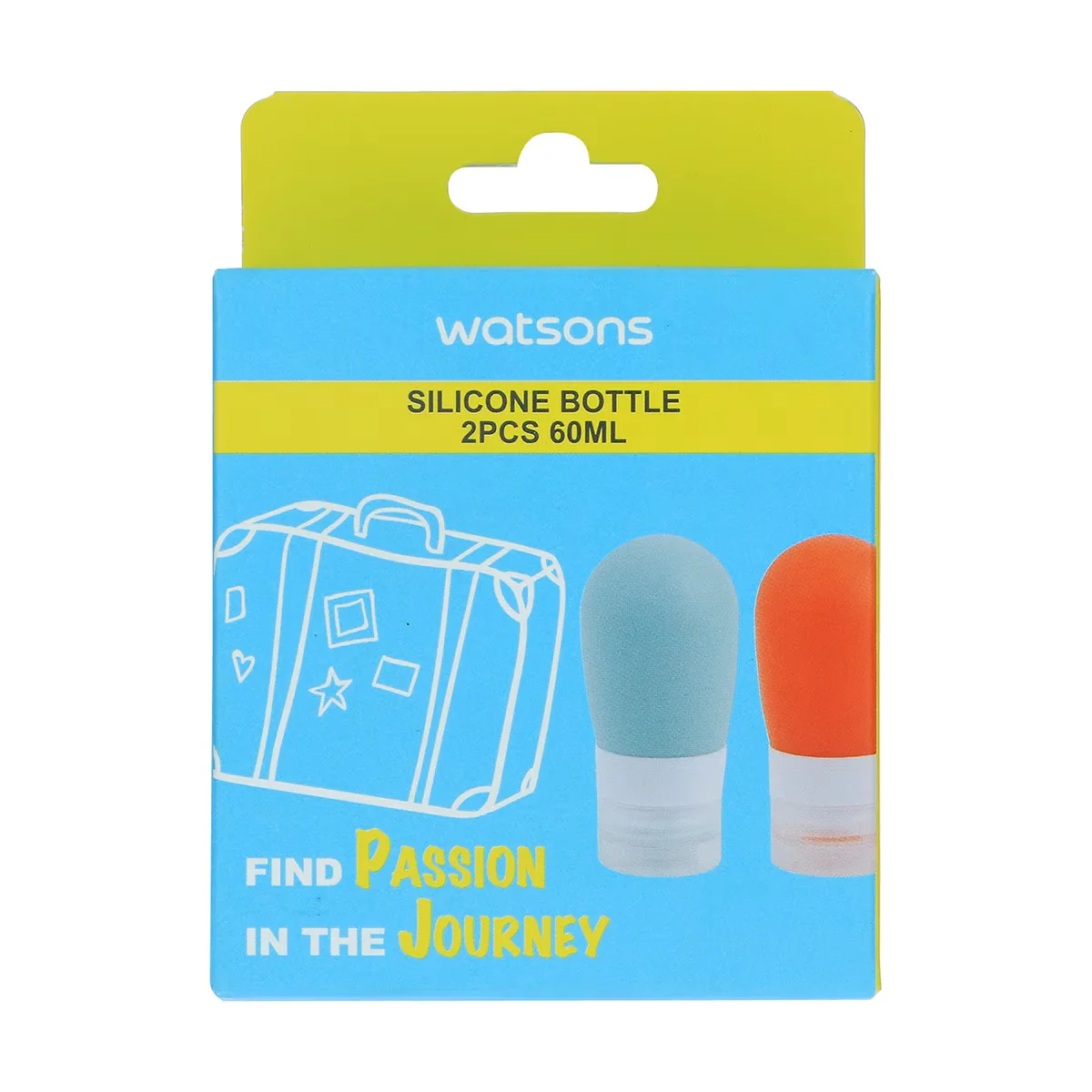 Watsons Silikon Reise-Set (2er Pack) - 60ml