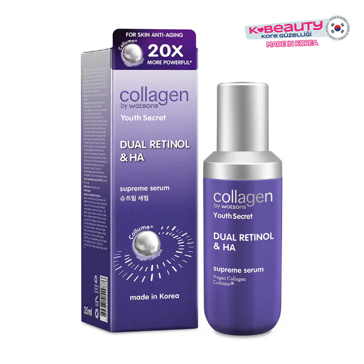 Collagen By Watsons Youth Secret Retinol Serum 35 ml