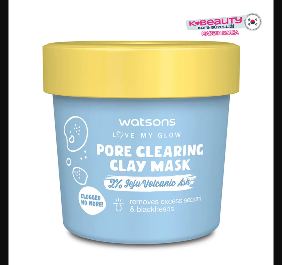 Watsons Porenreinigende Tonmaske 100g