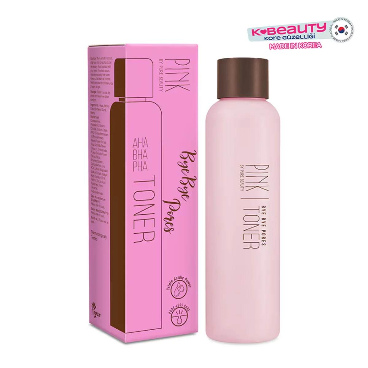 Pink By Pure Beauty Bye Bye Pores Tonic 250 ml S24