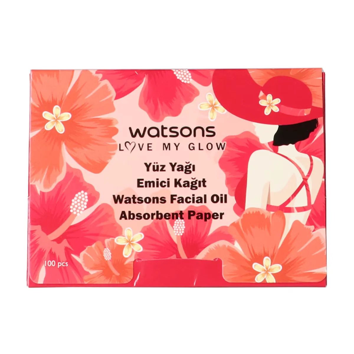 Watsons Facial Oil Absorbing Wipes 100 pcs