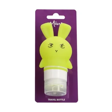Miine Travel Bottle Set Green Rabbit 75 ml