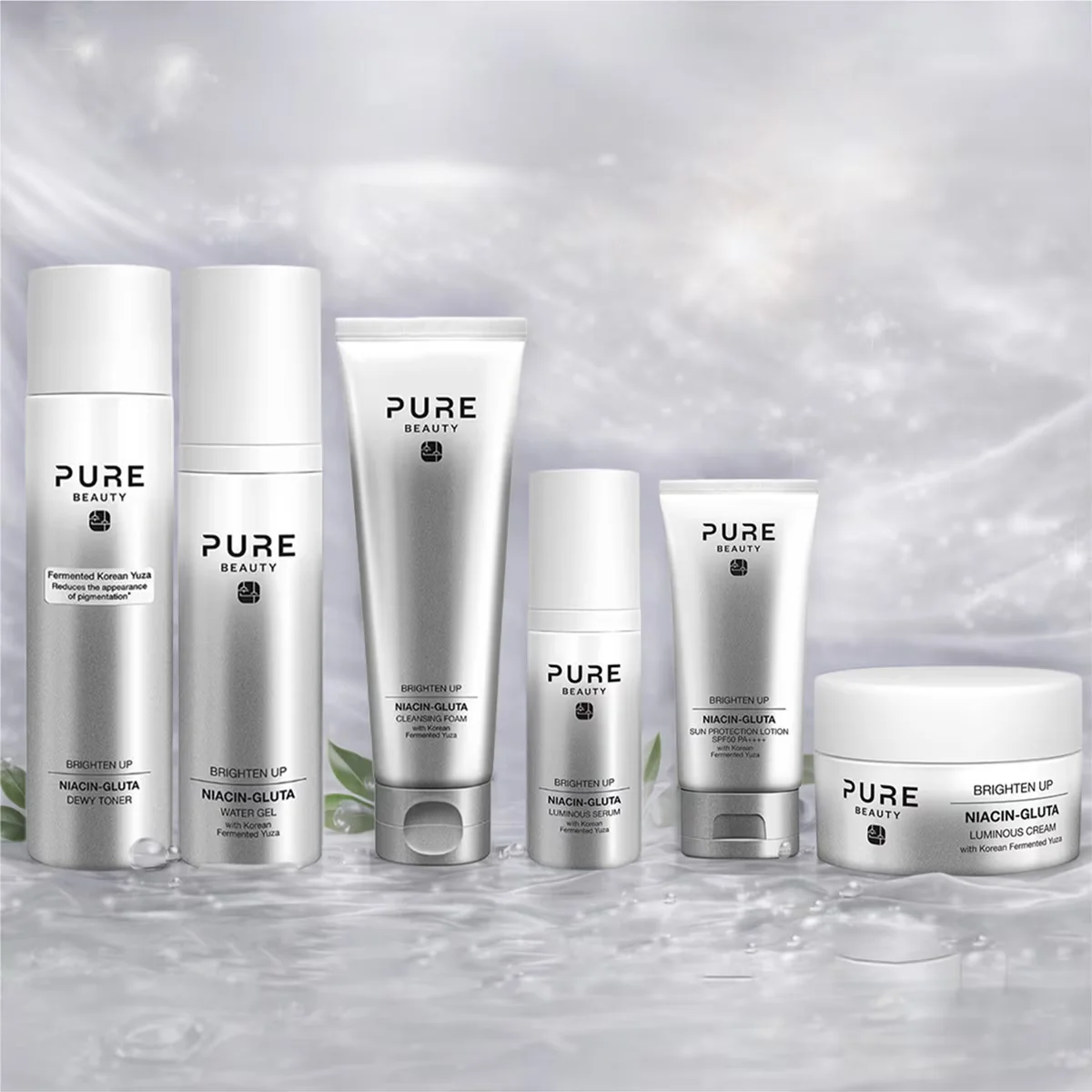 Pure Beauty Brighten Up Niacinamide-glutawater Gel 50 ml