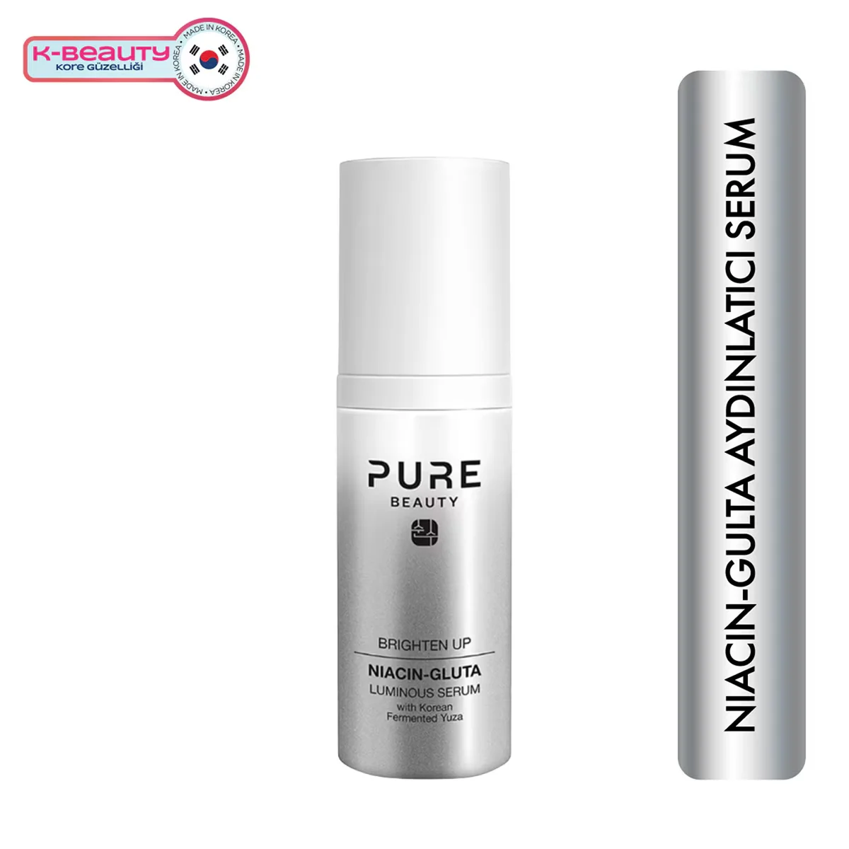 Pure Beauty Brighten Up Niacinamide-glutathione Luminous Serum 30 ml