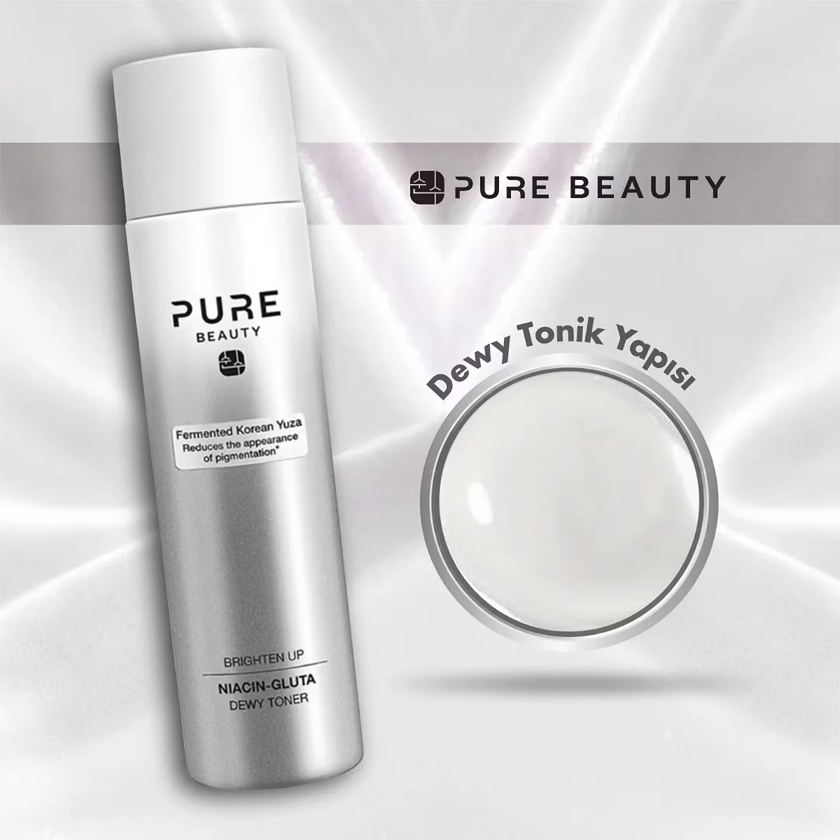 Pure Beauty Brighten Up Dewy Tonic 140ml