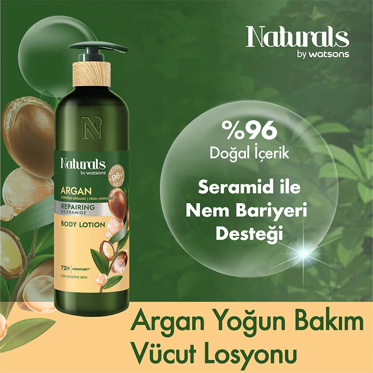 Naturals By Watsons Argan Körperlotion 490ml