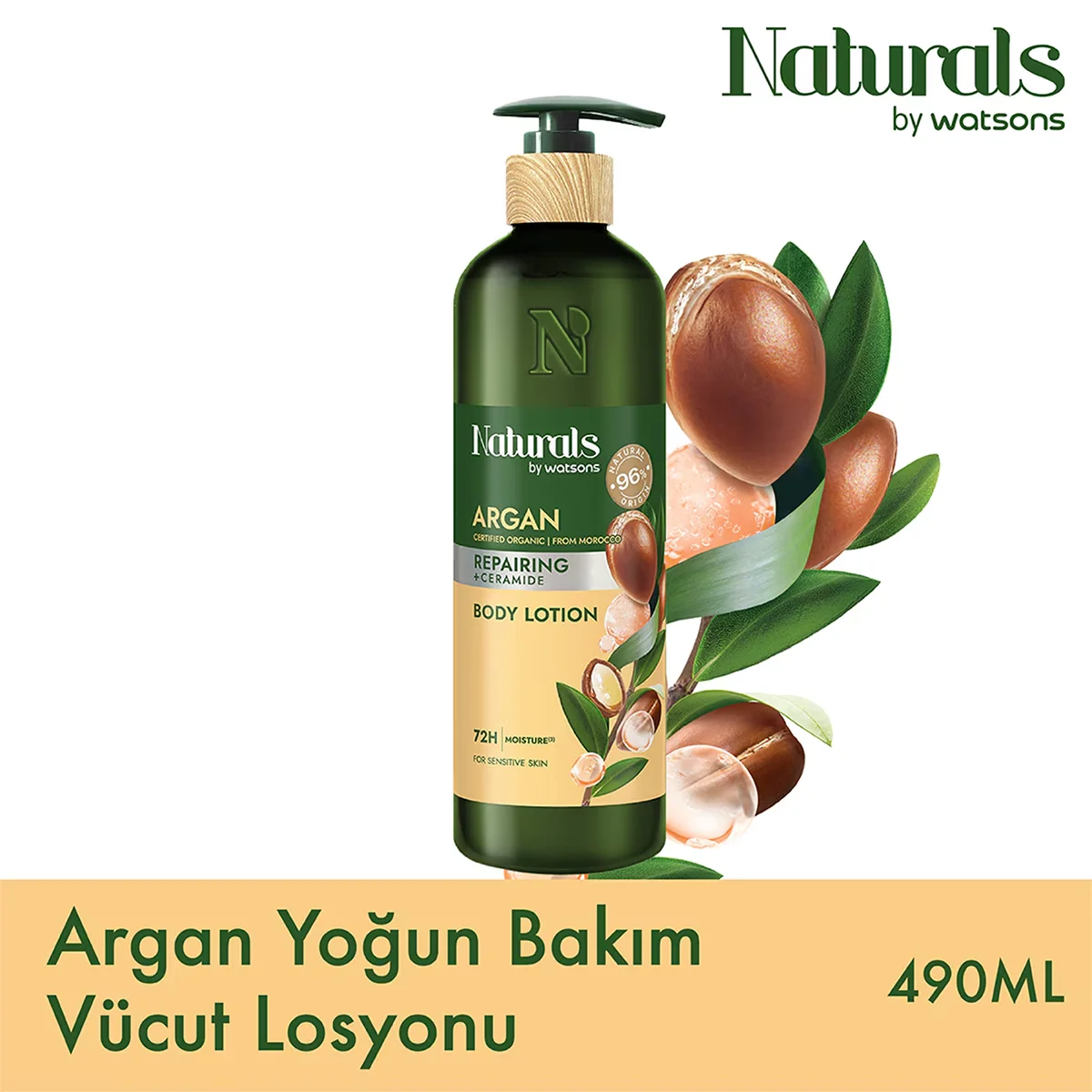 Naturals By Watsons Argan Body Lotion 490 ml