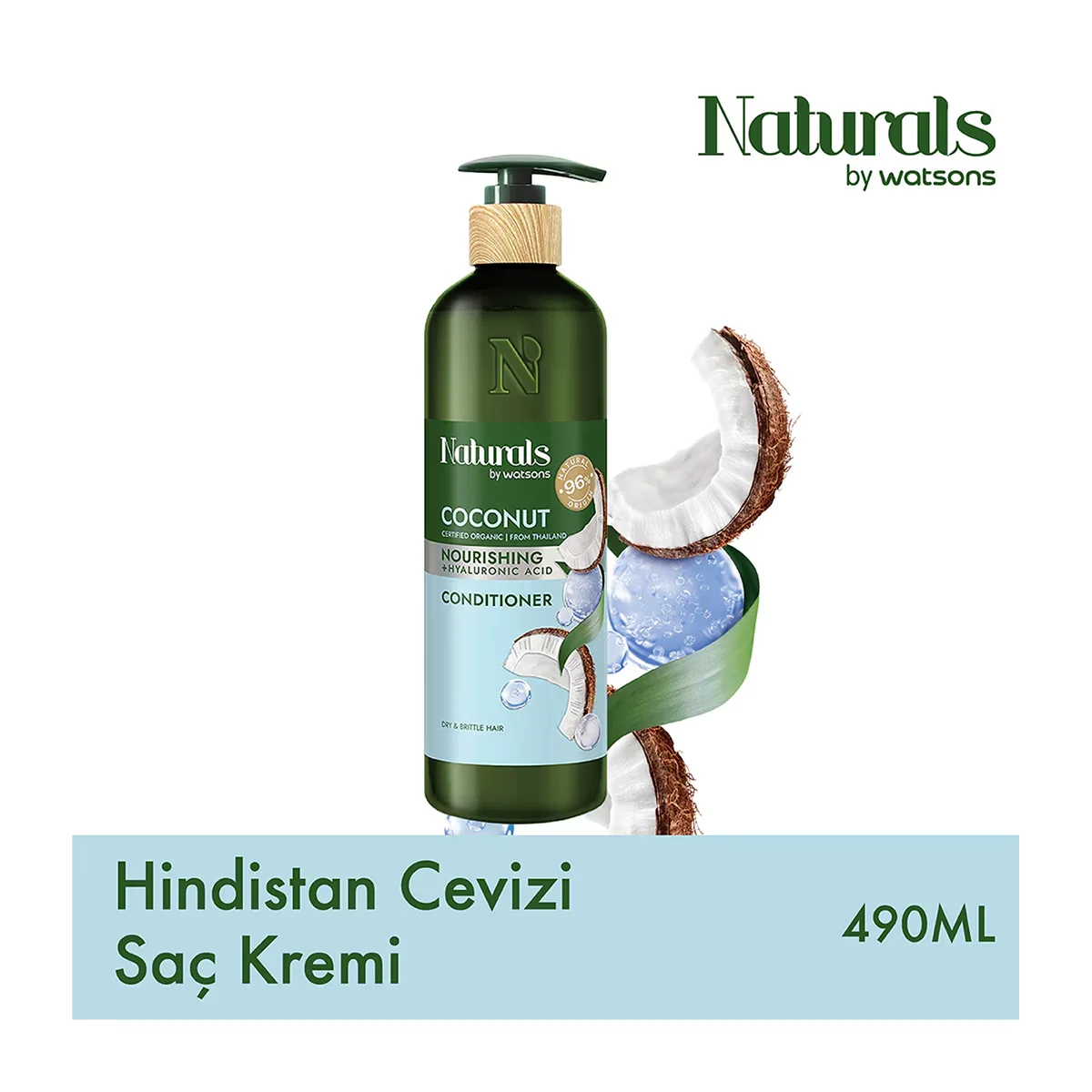 Naturals By Watsons Coconut Hair Conditioner 490 ml