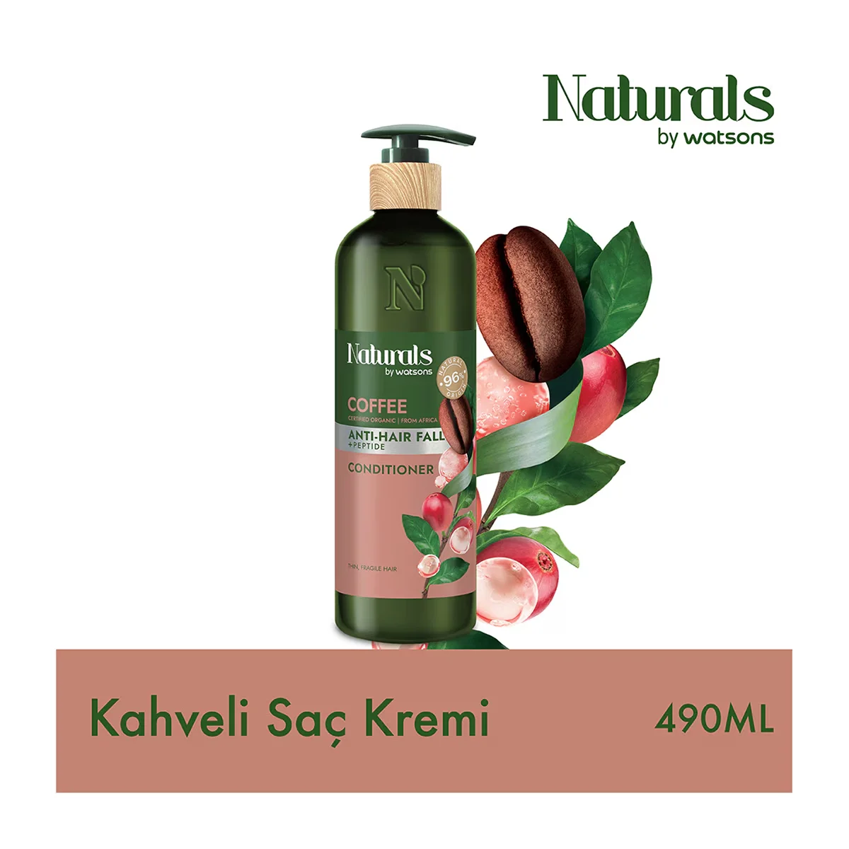 Naturals By Watsons Coffee Conditioner 490 ml