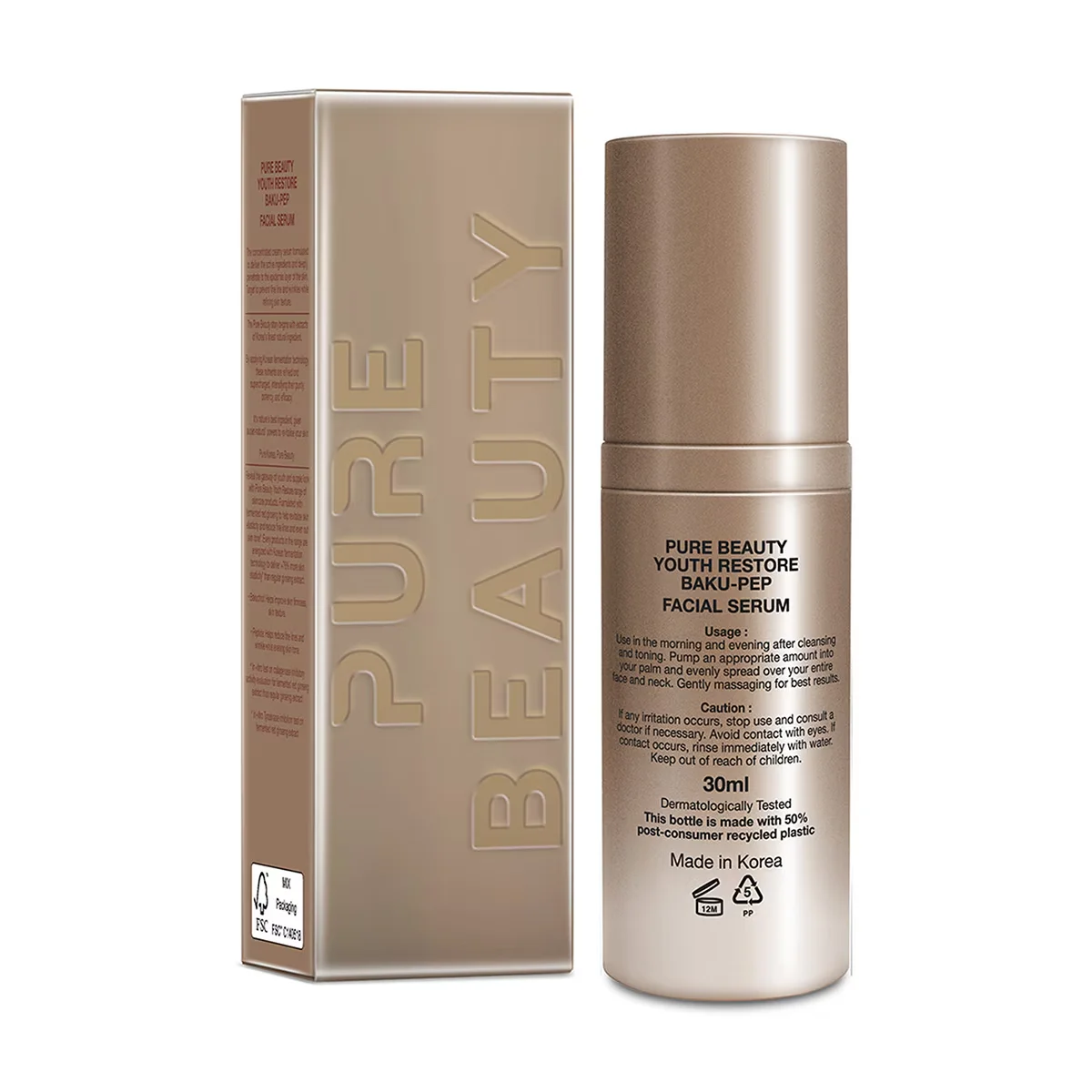 Сыворотка для лица Pure Beauty Youth Restore 30 мл
